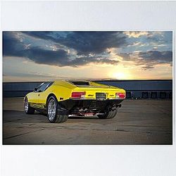 DeTomaso Pantera Poster