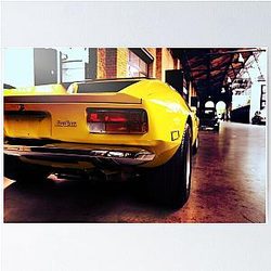 De Tomaso Pantera Poster
