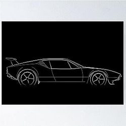 DeTomaso Pantera poster
