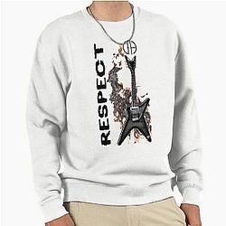 Pantera respect guitar Pullover Sweatshirt