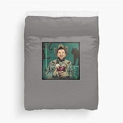 Pantera and the Double Hearts, Visualise Invisible Duvet Cover