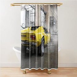 DeTomaso Pantera Original Shower Curtain