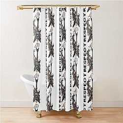 Pantera Respect Guitar Shower Curtain