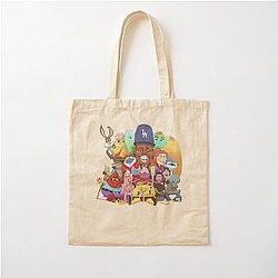 Papa Merch Cotton Tote Bag