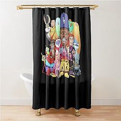 Papa Meat Merch Shower Curtain
