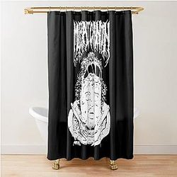 Papa Meat Merch Shower Curtain