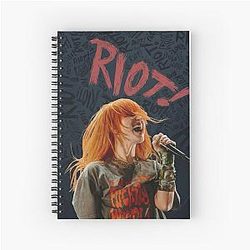 Riot! by Paramore Spiral Notebook