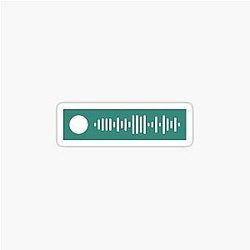 Emergency Paramore Spotify Code Sticker