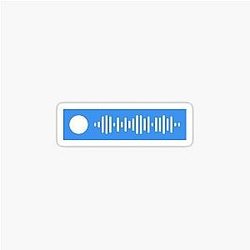 Escape Route Paramore Spotify Code Sticker
