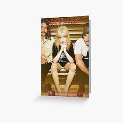 Paramore Poster Greeting Card