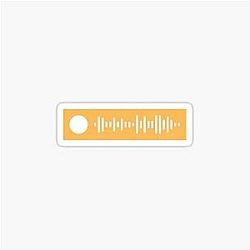 Paramore Spotify Code Sticker