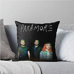 Paramore after laughter throw pillow