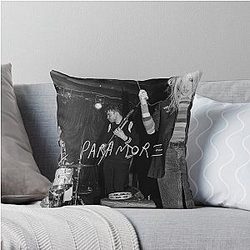 Paramore Band Throw Pillow