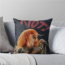 Riot Paramore Throw Pillow