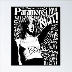 Paramore Alternative Print Poster