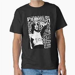 Riot! Paramore Alternative Print Classic T-Shirt