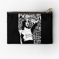 Riot! Paramore Alternative Print Zipper Pouch