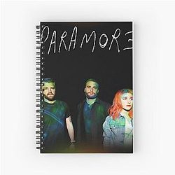 Paramore After Laughter Spiral Notebook