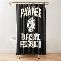 Pawnee Parks Recreation Shower Curtain