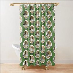 JJ's Diner Parks and Recreation Shower Curtain