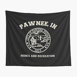 Parks Pennsylvania T-ShirtPawnee Indiana Recreation Tapestry