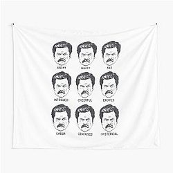 Ron Swanson Parks and Recreation Tapestry