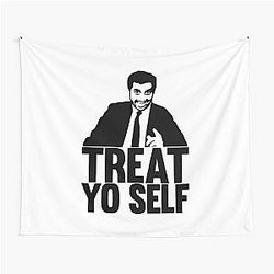 Treat Yourself Parks and Recreation Tapestry