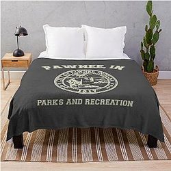 Pawnee Indiana Parks Recreation Throw Blanket