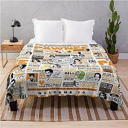 Welcome to Pawnee Parks and Recreation Throw Blanket