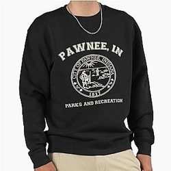 Parks Rec T-ShirtPawnee Indiana Pullover Sweatshirt