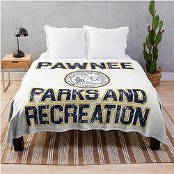 Pawnee Parks and Recreation Throw Blanket