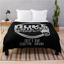 Duke Silver Trio Parks Recreation Throw Blanket
