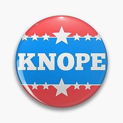 Vote for Knope Parks and Recreation Pin