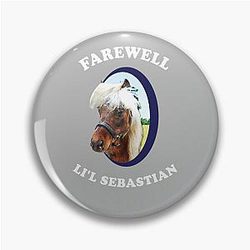 Parks and Recreation - Farewell Lil Sebastian Pin