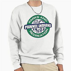 Parks Recreation Indiana Pullover Sweatshirt