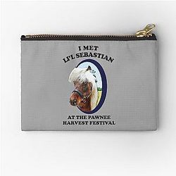Lil Sebastian Parks and Recreation Zipper Pouch