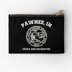 Parks Rec T-ShirtPawnee Indiana Parks Recreation Zipper Pouch