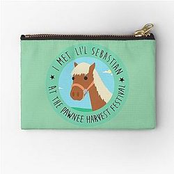 Parks and Recreation sticker pack Zipper Pouch