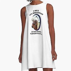 Lil Sebastian Parks and Recreation A-Line Dress