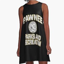 Pawnee Parks and Recreation A Line Dress