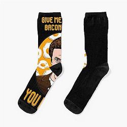 Parks and Recreation  Give Me All the Bacon You Have Socks