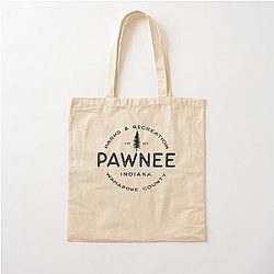 Parks and Recreation - Pawnee -Leslie Knope - TV Show Cotton Tote Bag