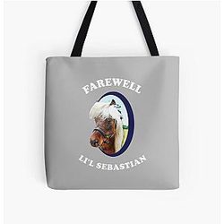 Parks and Recreation Farewell Li'l Sebastian All Over Print Tote Bag