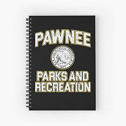 Vintage Parks Recreation Notebook For Movie Fans