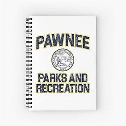 Pawnee Parks Recreation Spiral Notebook