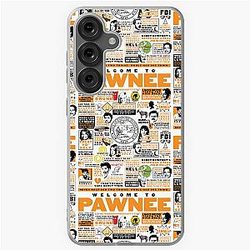 Welcome To Pawnee - Parks and Recreation Quote Samsung Galaxy Soft Case