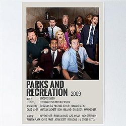 Parks And Recreation Minimalist Poster