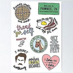Parks and Recreation TV Show Poster