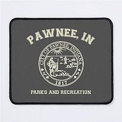 Pawnee Indiana Parks and Recreation Mouse Pad