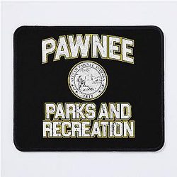 Vintage Parks Recreation Most Important Awesome Movie Fans Mouse Pad